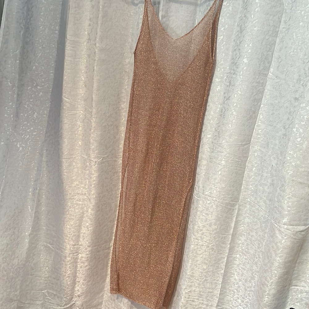 See-through dress